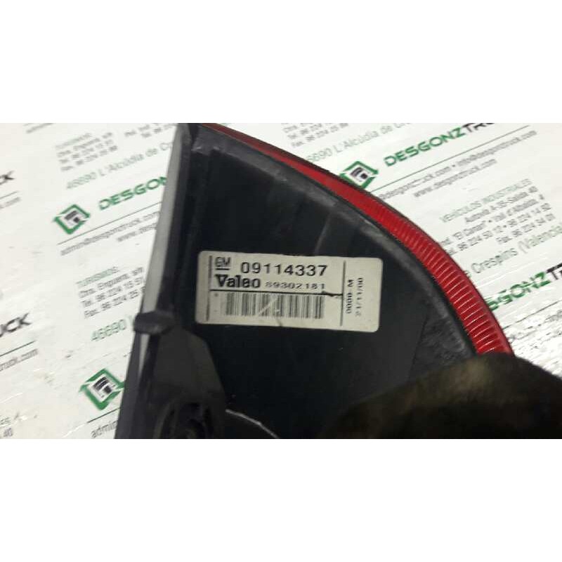 Recambio de piloto trasero derecho para opel corsa c club referencia OEM IAM 09114337 - Azul 4