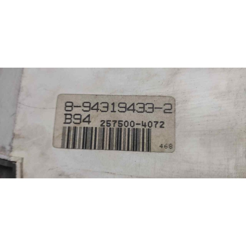 Recambio de cuadro instrumentos para isuzu van midi 2.2 diesel referencia OEM IAM 2575004072 8943194332 2