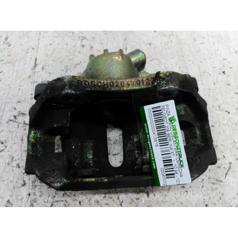 Recambio de pinza freno delantera derecha para peugeot 206 berlina xt referencia OEM IAM 0204Y01214 3