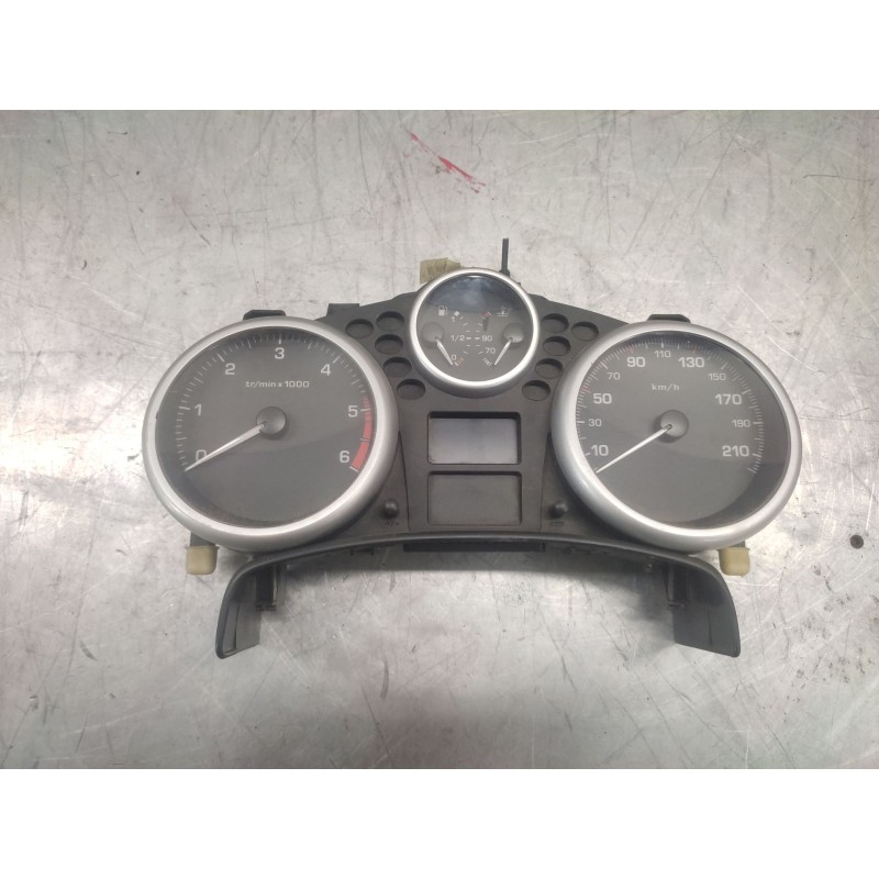 Recambio de cuadro instrumentos para peugeot 207 urban referencia OEM IAM 9662904680 - Plata 3