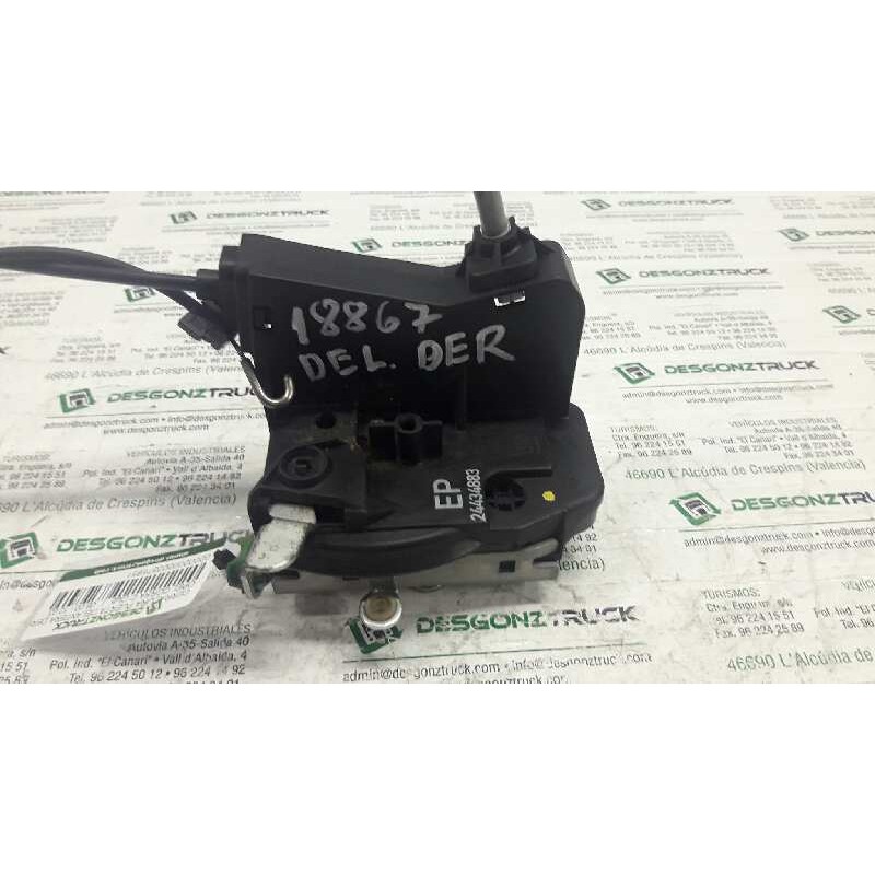 Recambio de cerradura puerta delantera derecha para opel corsa c club referencia OEM IAM - Azul 2