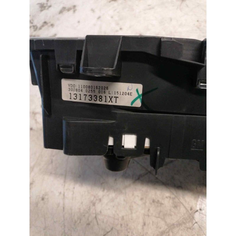 Recambio de cuadro instrumentos para opel meriva 1.7 16v cdti referencia OEM IAM 13173381XT 110080162026 2