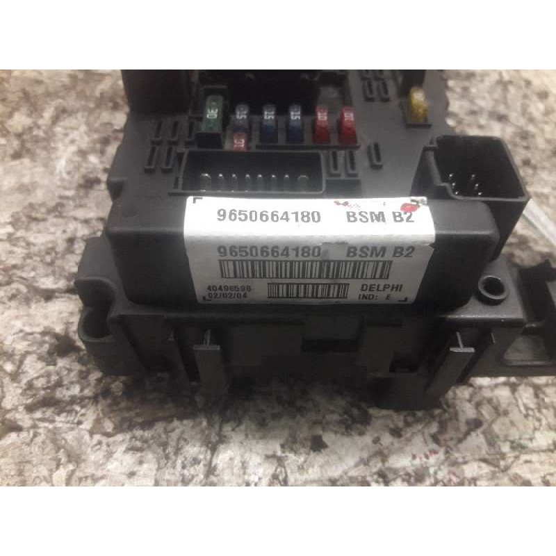 Recambio de caja reles / fusibles para peugeot 307 (s1) xr referencia OEM IAM 9650664180 BSM - Azul 2