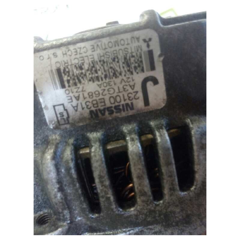 Recambio de alternador para renault maxity fg 130.35/45 referencia OEM IAM 23100EB31A A3TG2681AE 12V/ 130A 2