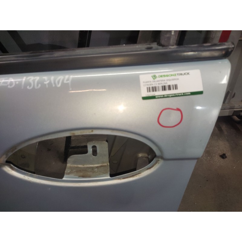 Recambio de puerta delantera izquierda para citroën c5 berlina 2.0 hdi cat (rhz / dw10ated) referencia OEM IAM - Plata 5