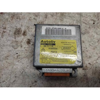 Recambio de centralita airbag para citroën xsara berlina 1.9 diesel referencia OEM IAM 96366894280 550741100 