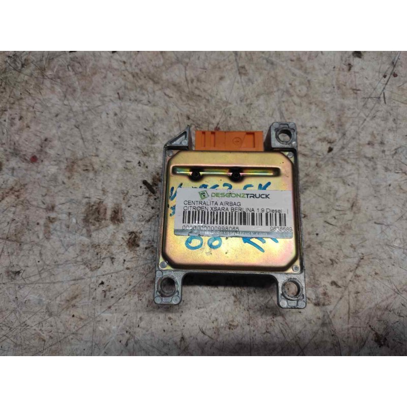 Recambio de centralita airbag para citroën xsara berlina 1.9 diesel referencia OEM IAM 96366894280 550741100 3