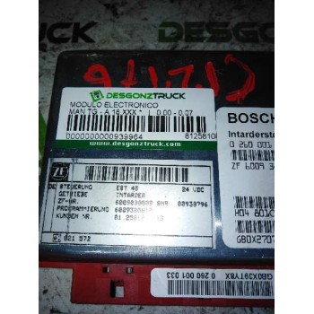 Recambio de modulo electronico para man tg - a 18.xxx referencia OEM IAM 81258106023 0260001033 CENTRALITA INTARDER