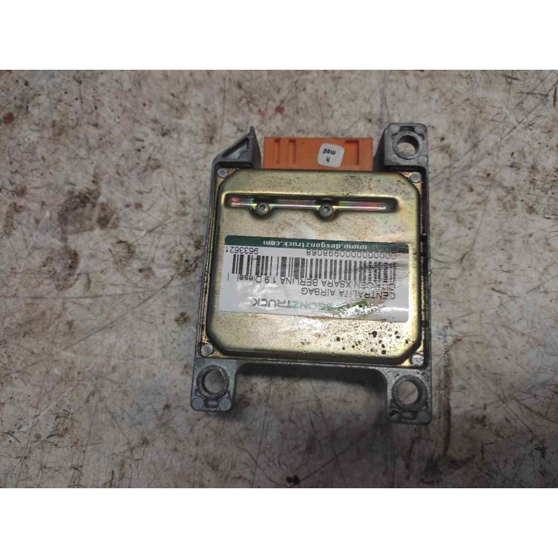 Recambio de centralita airbag para citroën xsara berlina 1.9 diesel referencia OEM IAM 9633621380 550535300 3