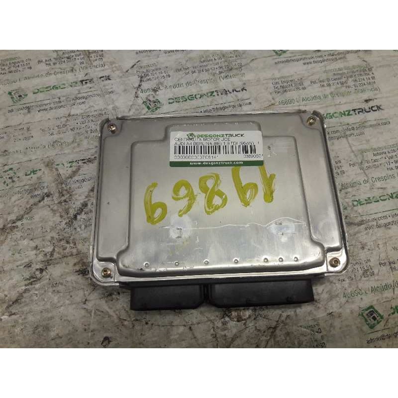Recambio de centralita motor uce para audi a4 berlina (8e) 1.9 tdi (96kw) referencia OEM IAM 038906019JP 0281011141 1039S0065711 - Gris