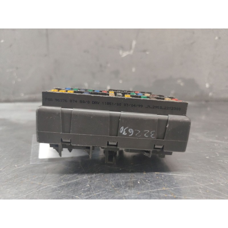 Recambio de caja reles / fusibles para citroën xsara berlina 1.9d image referencia OEM IAM 9637687480 3