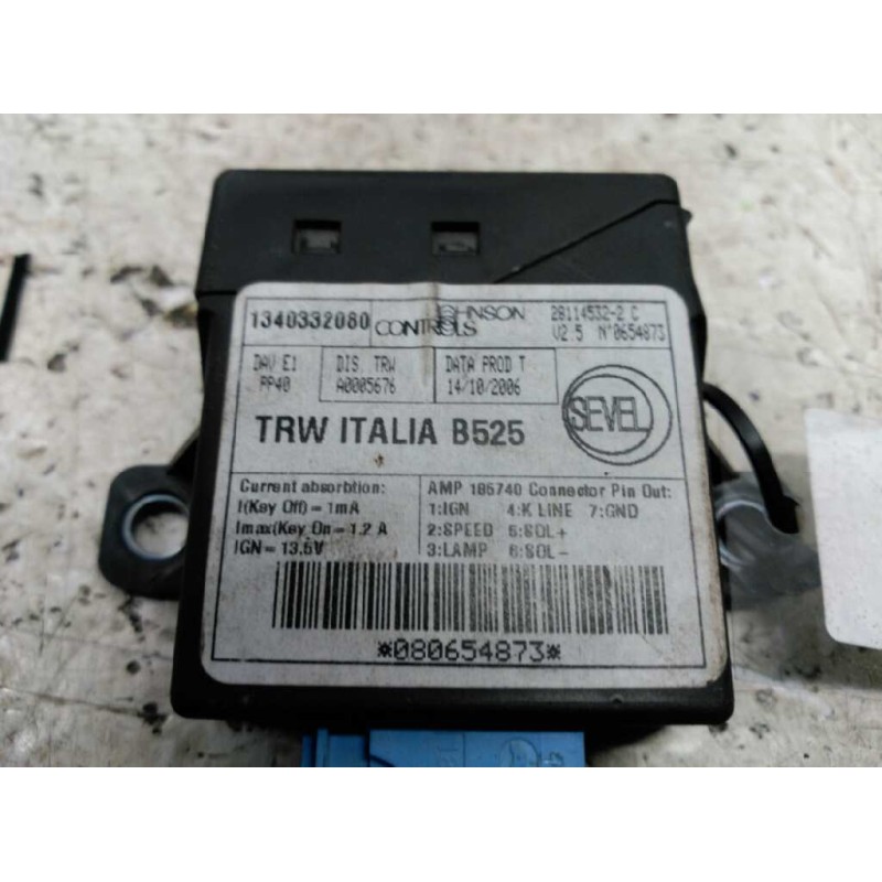 Recambio de modulo electronico para peugeot boxer furgoneta 2.2 hdi 120 referencia OEM IAM 1340332080 080654873 - Blanco 2