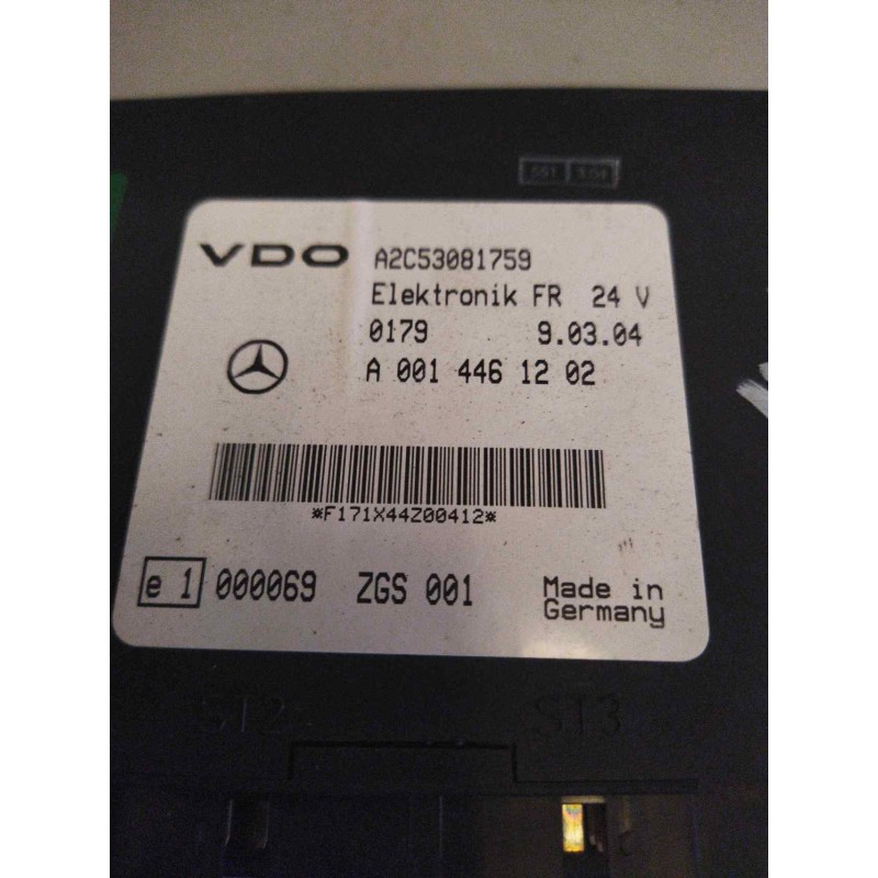 Recambio de modulo electronico para mercedes-benz atego 4 cyl. 4x2 2005  4.3 diesel (om 904 la) referencia OEM IAM A0014461202 A - Blanco 2