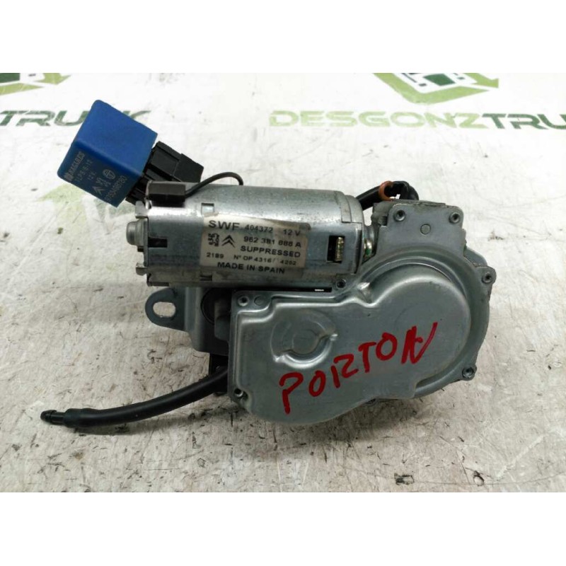 Recambio de motor limpia trasero para citroën xsara berlina 1.9d image referencia OEM IAM 962381888A  