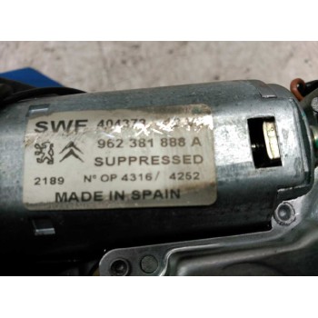 Recambio de motor limpia trasero para citroën xsara berlina 1.9d image referencia OEM IAM 962381888A  