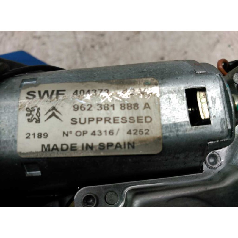 Recambio de motor limpia trasero para citroën xsara berlina 1.9d image referencia OEM IAM 962381888A 3