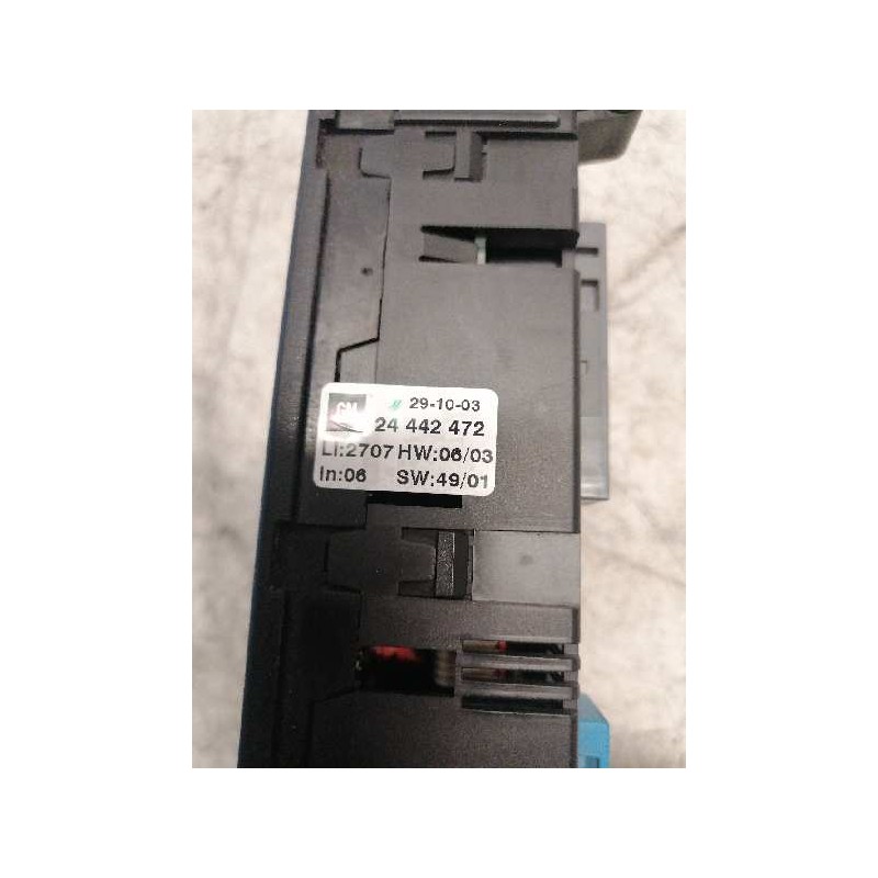 Recambio de mando climatizador para opel astra g coupé 2.2 dti edition referencia OEM IAM 24442472 - Rojo 3
