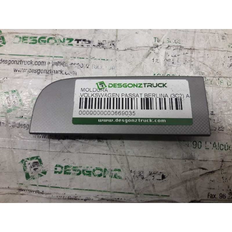 Recambio de moldura para volkswagen passat berlina (3c2) advance referencia OEM IAM  IZQ. WARNING 