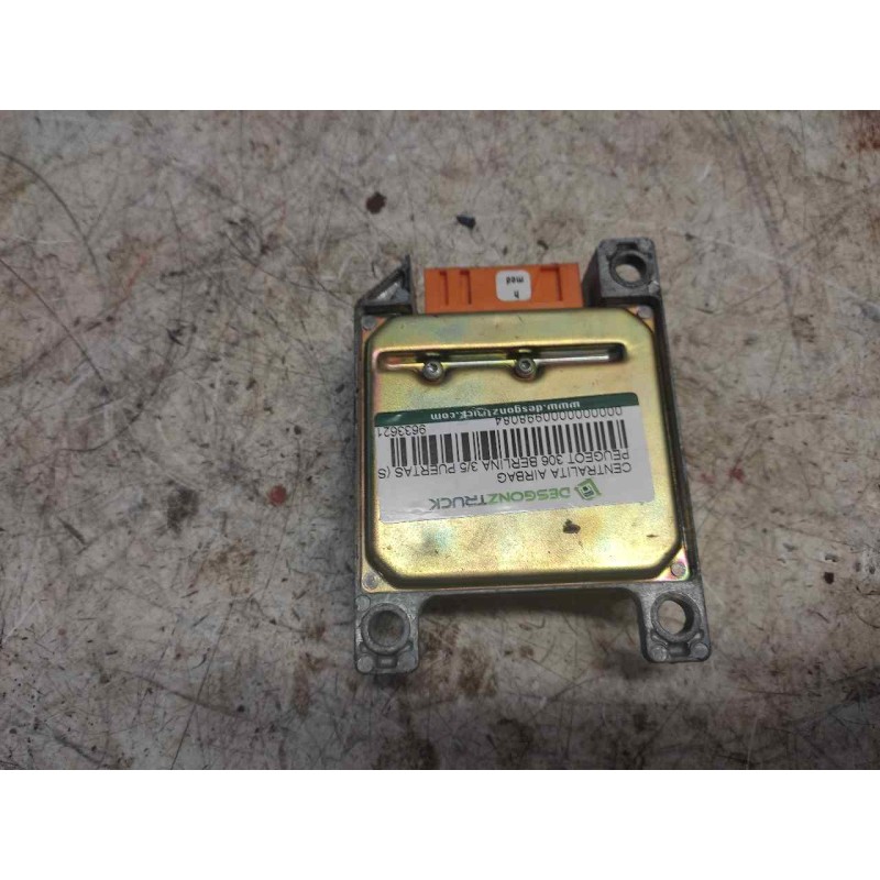 Recambio de centralita airbag para peugeot 306 berlina 3/5 puertas (s1) 1.9 diesel referencia OEM IAM 9633621280 550579200 3
