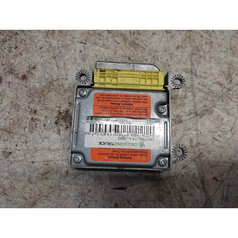 Recambio de centralita airbag para skoda fabia (6y2/6y3) 1.9 sdi cat (asy) referencia OEM IAM 1C0909601C 5WK43126 3