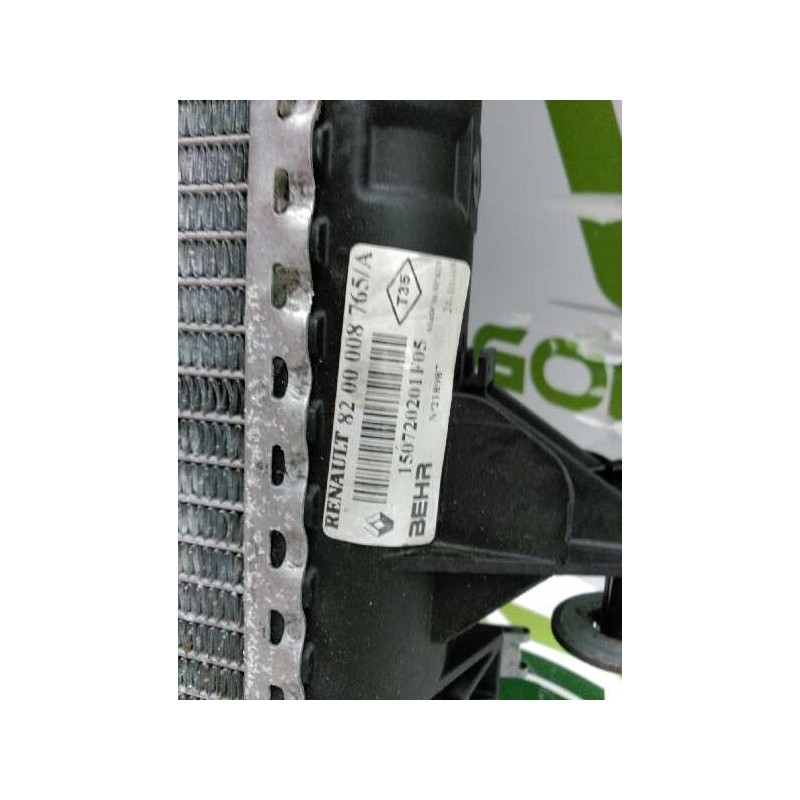 Recambio de radiador agua para renault espace iv (jk0) grand espace expression referencia OEM IAM 8200008765 - Negro 4