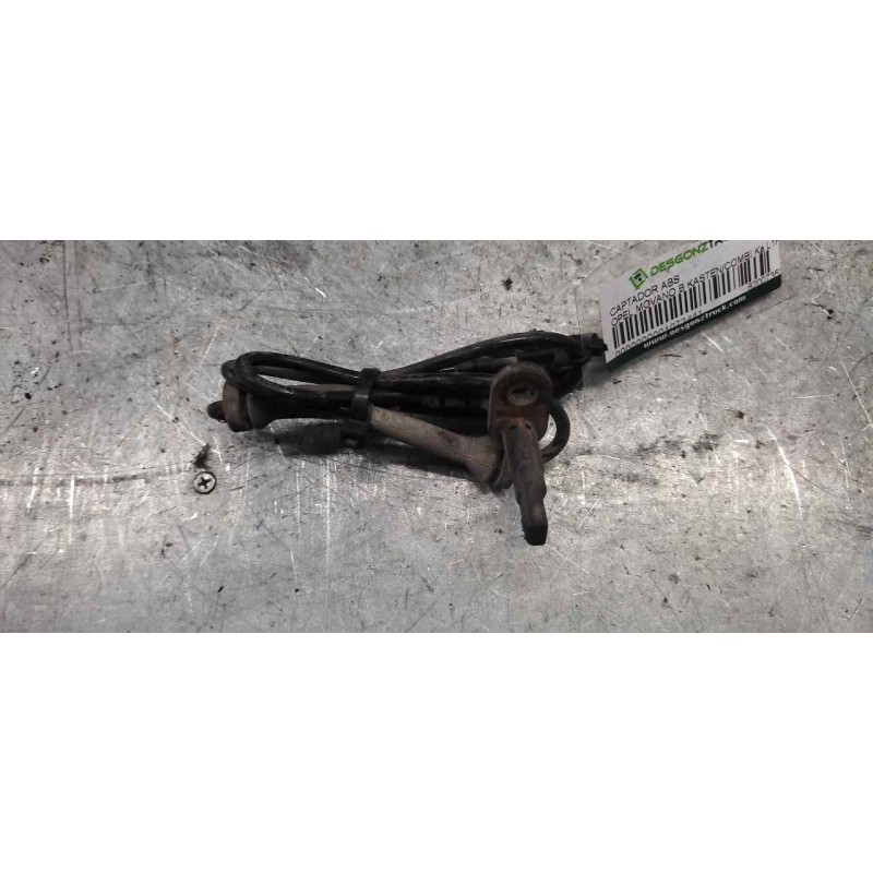 Recambio de captador abs para opel movano b kasten/combi ka l1h1 2,8t referencia OEM IAM 8200735315 2 PINS TRASERO - Blanco