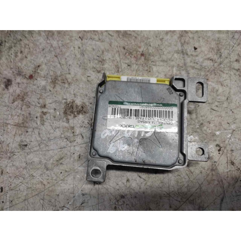 Recambio de centralita airbag para renault clio ii fase i (b/cbo) 1.4 referencia OEM IAM 7700426752B 0285001155 3
