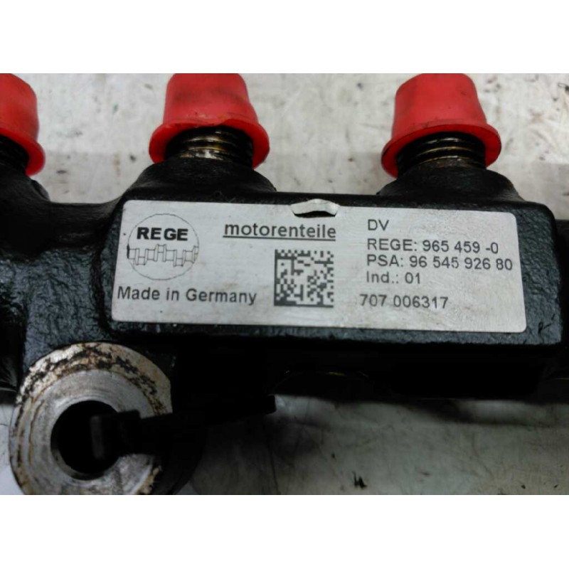 Recambio de rampa inyectora para peugeot 307 berlina (s2) xt referencia OEM IAM 9654592680 3