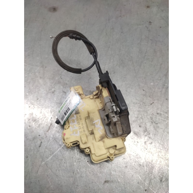 Recambio de cerradura puerta trasera derecha para volkswagen passat berlina (3c2) advance referencia OEM IAM 3C4839016A  7 PINS - Negro 2