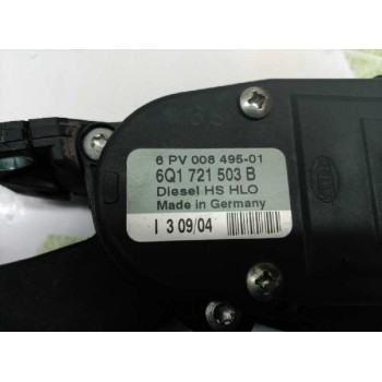 Recambio de potenciometro pedal para seat toledo (1m2) select referencia OEM IAM 6Q1721503B  