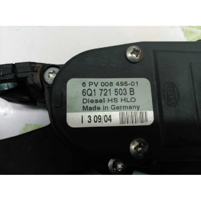 Recambio de potenciometro pedal para seat toledo (1m2) select referencia OEM IAM 6Q1721503B - Gris 3