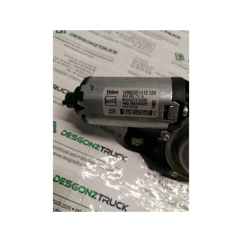 Recambio de motor limpia trasero para seat ibiza (6j5) good stuff referencia OEM IAM 6J4955711A W000051412 4 PINS - Blanco 3