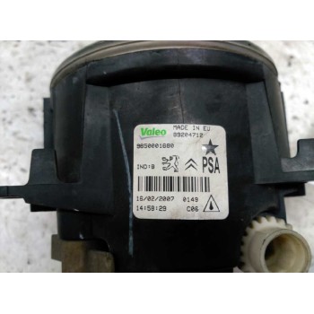 Recambio de faro antiniebla derecho para peugeot 307 berlina (s2) xt referencia OEM IAM 9650001680  