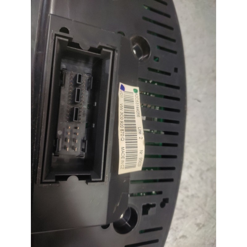 Recambio de cuadro instrumentos para volkswagen passat berlina (3c2) advance referencia OEM IAM 3C0920870Q  A2C53144056 - Negro 2
