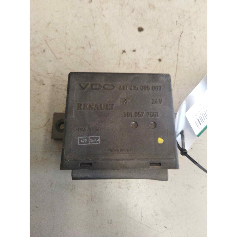 Recambio de modulo electronico para renault hr xxx.18/26 premium 01  11.1 diesel referencia OEM IAM 5010577661 410415005003 