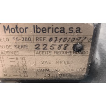 Recambio de caja cambios para nissan trucks l-60.09 referencia OEM IAM T5200  