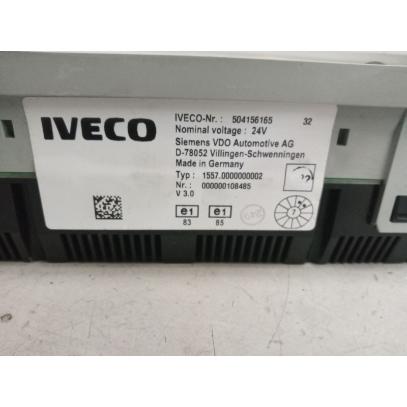 Recambio de cuadro instrumentos para iveco stralis (as) 12.9 diesel referencia OEM IAM 504156165  000000108485 - Blanco 3