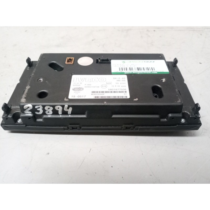 Recambio de sistema audio / radio cd para iveco stralis (ad/at) fs at t/p    4x2 larga distancia referencia OEM IAM 5801677506 - Blanco 6