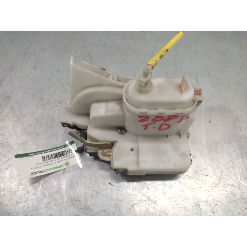 Recambio de cerradura puerta trasera derecha para volkswagen polo berlina (6n2) trendline referencia OEM IAM 1HM862154A - Blanco 2