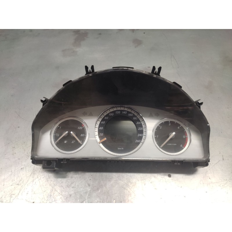 Recambio de cuadro instrumentos para mercedes-benz clase c (w204) c 200 cdi (204.007, 204.006) referencia OEM IAM A2045404548  A - Negro