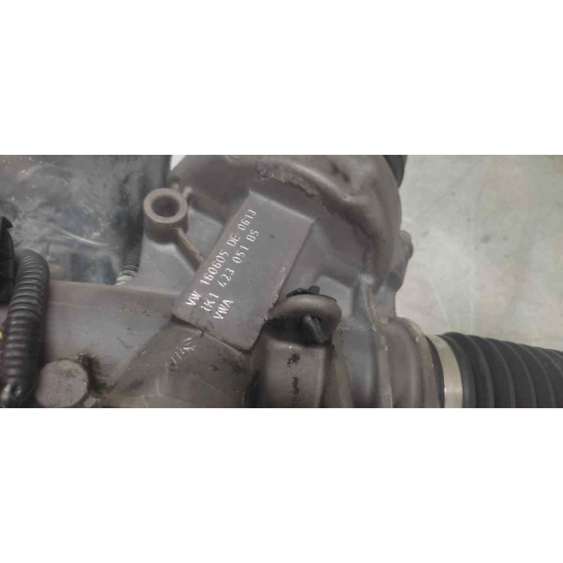 Recambio de cremallera direccion para volkswagen golf v berlina (1k1) conceptline (e) referencia OEM IAM 1K1423051BS - Negro 3