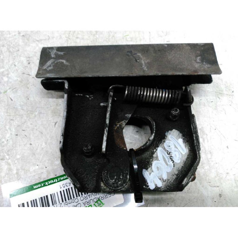 Recambio de cerradura capot para opel vivaro combi 2.7t corto referencia OEM IAM - Blanco 2