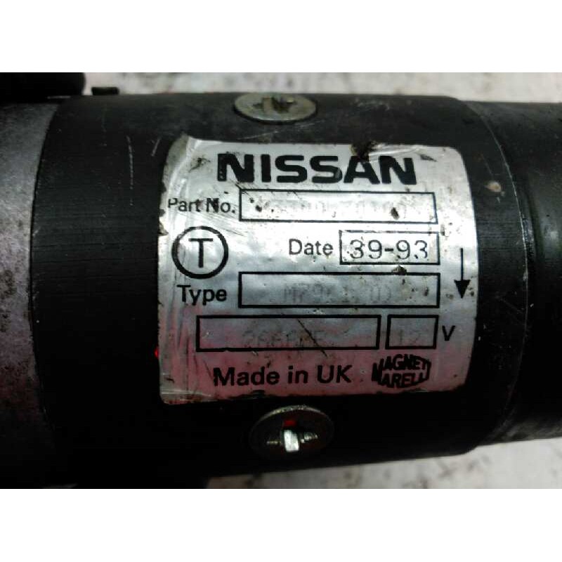Recambio de motor arranque para nissan primera berl./familiar (p10/w10) gx traveller (w10) referencia OEM IAM 2330070J00 8 DIENT 4