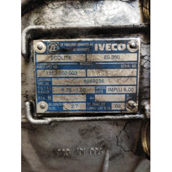 Recambio de caja cambios para iveco daily chasis- cabina (1999 =>) referencia OEM IAM 6S300 8869236 1323050003