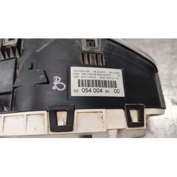 Recambio de cuadro instrumentos para peugeot 208 i (ca_, cc_) 1.6 hdi referencia OEM IAM 9805400480  