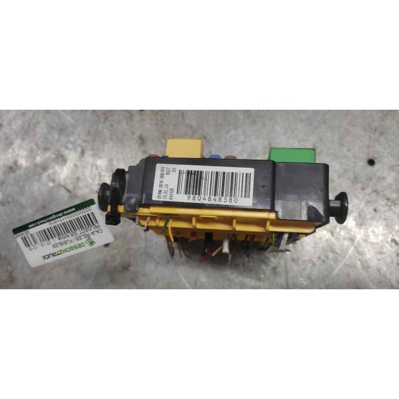 Recambio de caja reles / fusibles para peugeot 308 active referencia OEM IAM 9804848580 2