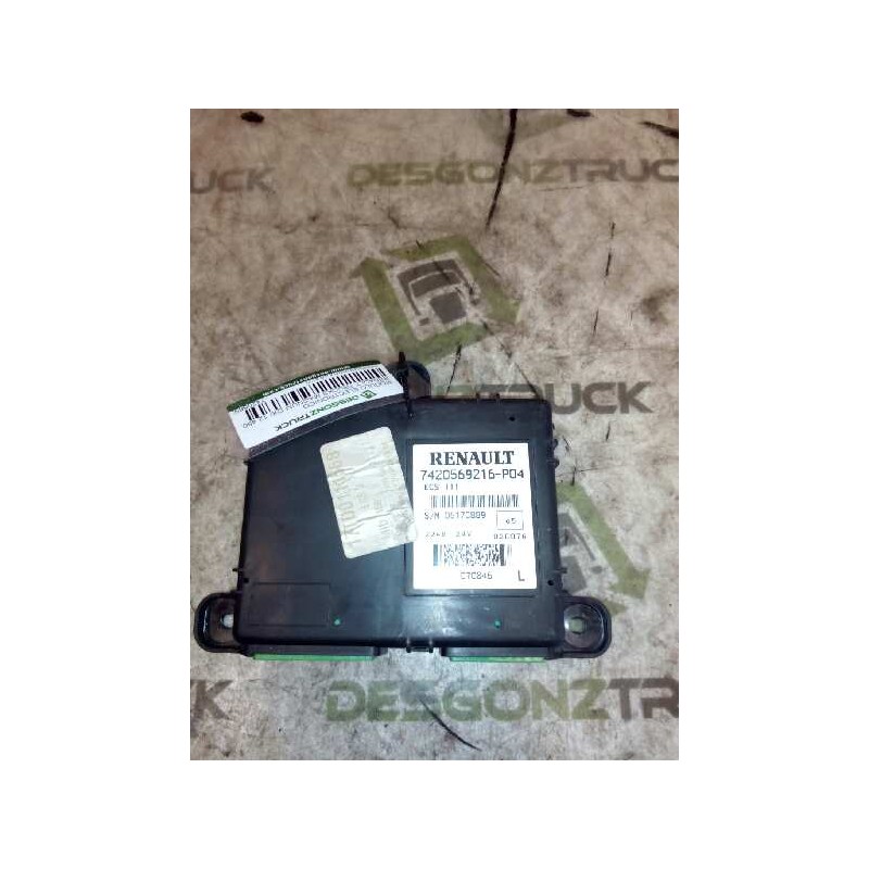 Recambio de modulo electronico para renault magnum ab 2005 cabina adel.tractor semirr. gv  4x2 4xx.18 gran espacio referencia OE - Blanco