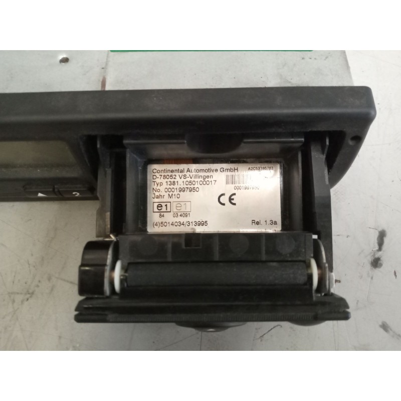 Recambio de tacografo para otokar navigo referencia OEM IAM 13811050100017 5014034/313995 0001997950 - Blanco 5