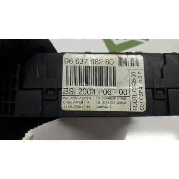 Recambio de caja reles / fusibles para peugeot 207 sw confort referencia OEM IAM 9663798280 BSI 