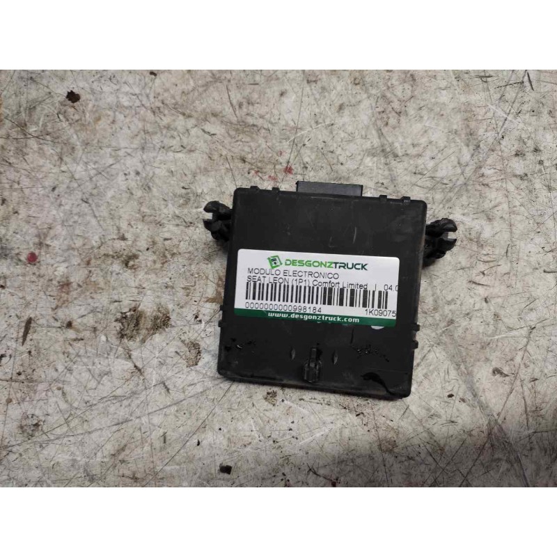 Recambio de modulo electronico para seat leon (1p1) comfort limited referencia OEM IAM 1K0907530H 1K0907951 - Negro 3